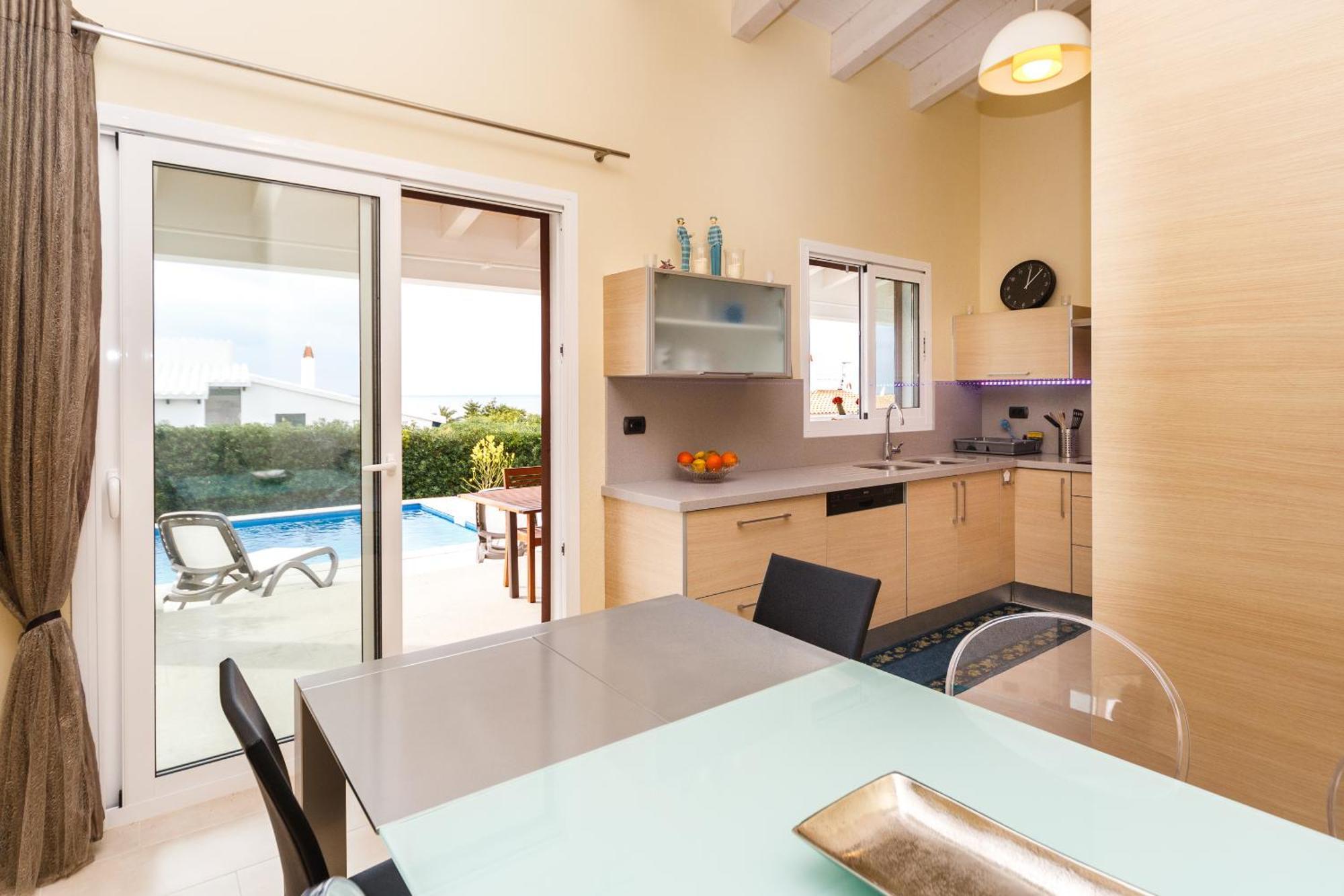 Bini Sole - Villa De Lujo Con Piscina En Menorca Binibeca Kültér fotó