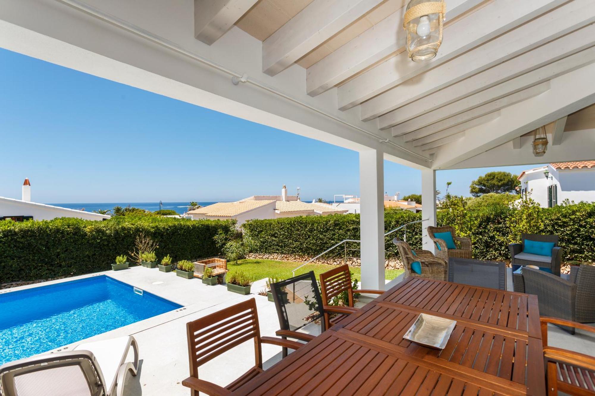 Bini Sole - Villa De Lujo Con Piscina En Menorca Binibeca Kültér fotó